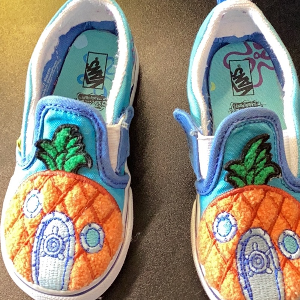 Toddler SpongeBob vans size 7.5